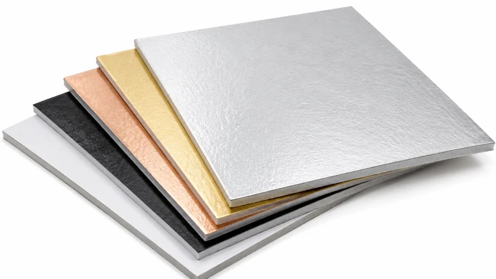 Foil-lined board