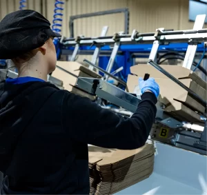 Shelf ready packaging illustration