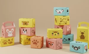 Pet Product Packaging illustration