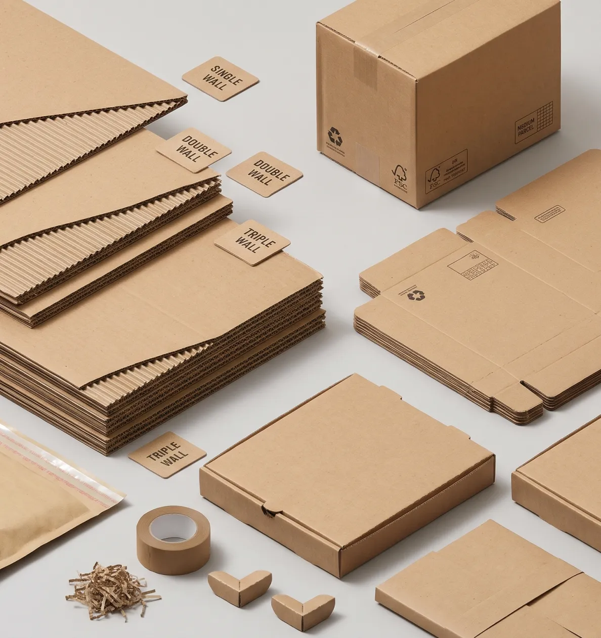 Cardboard Packaging Guide UK: Types, Grades & Uses Explained